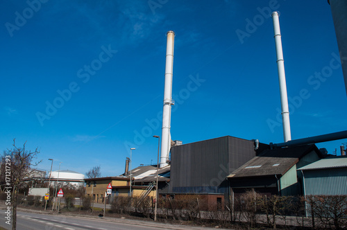factory in Nykoebing F in Denmark