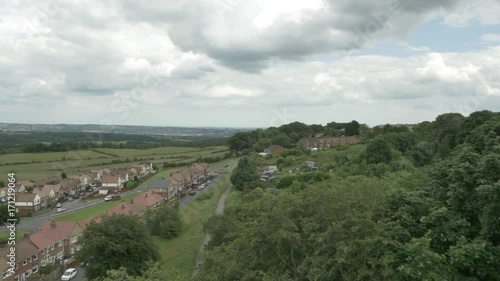 Aerial 27 of Houses in Sunderland, UK