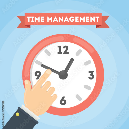 Time management concept.