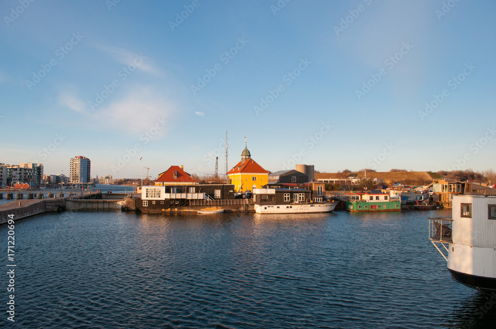 Sluseholmen in Copenhagen harbor