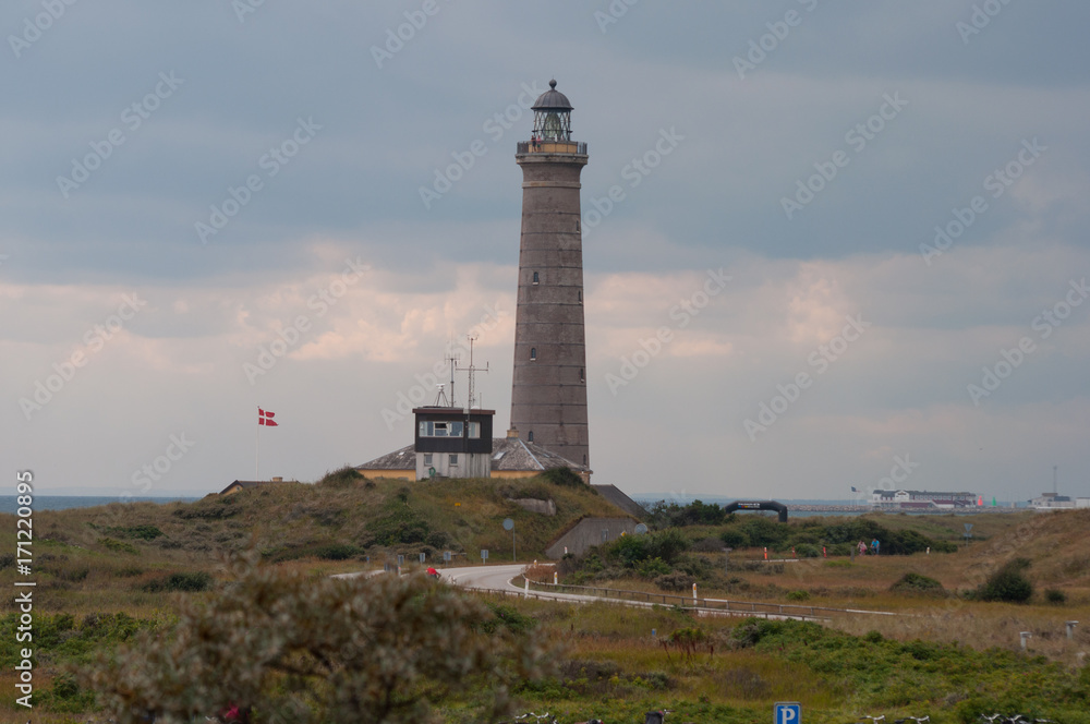 Skagen Lighthouse in Denmark