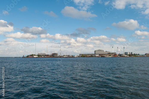 Refshale island industrial area in Copenhagen