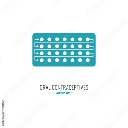 Oral contraception icon