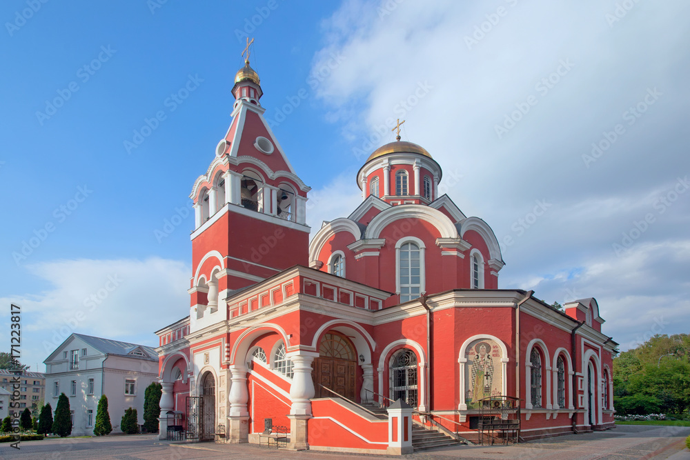 Church of the Annunciation of the Blessed Virgin in Petrovsky Park in Moscow, Russia