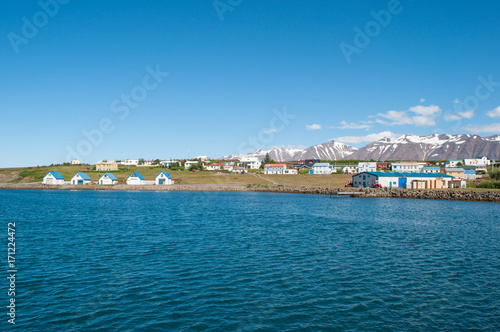 island of Hrisey in Iceland