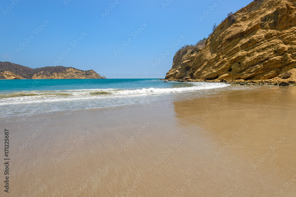Los Frailes beach, Machalilla national park, Ecuador Los Frailes beach, Machalilla national park, Ecuador