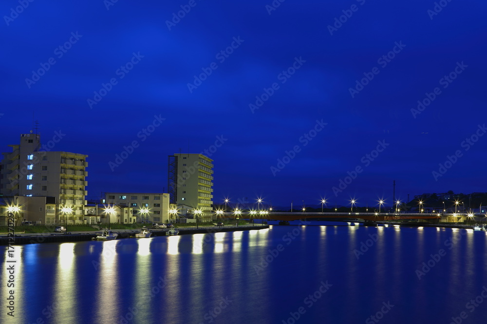 Kushiro Night view