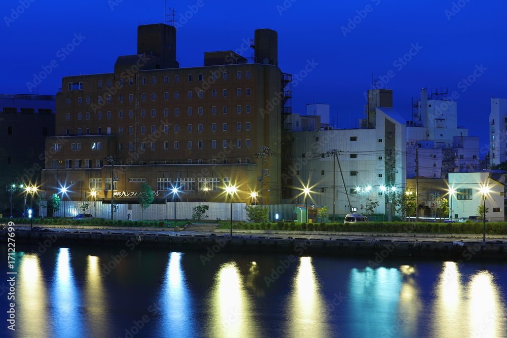 Kushiro Night view