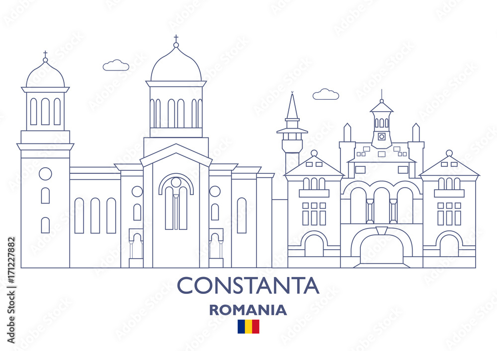 Constanta City Skyline, Romania