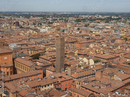 Aerial view of Bologna photo