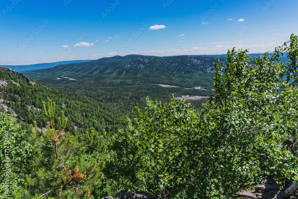 Mountain landscape- national nature reserve