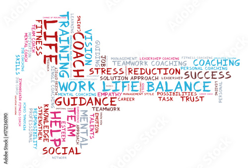 Work Life Balance shaped as a key