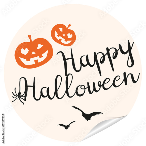 Happy Halloween Button