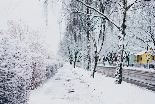 Photography winter stockholm