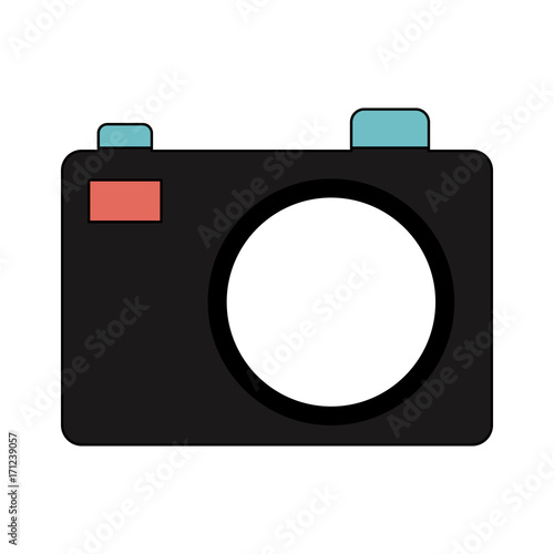 photographic camera icon image vector illustration design 