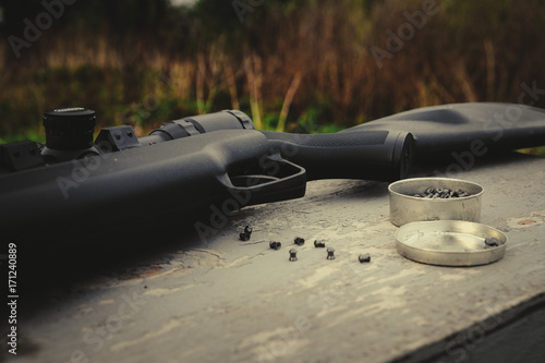 pellets and airgun