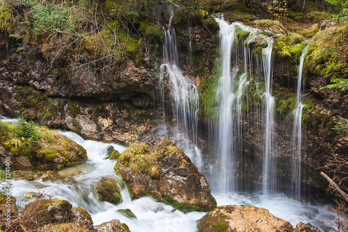 Fototapeta Naklejka Na Ścianę i Meble -  Waterfall in Dolomites