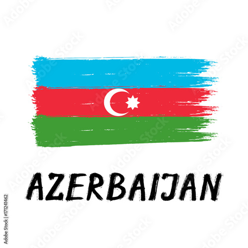 Free Download Flag Of Azerbaijan - Grunge - GFXLoad