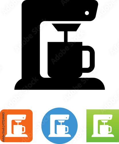 Coffee Maker Icon - Illustration