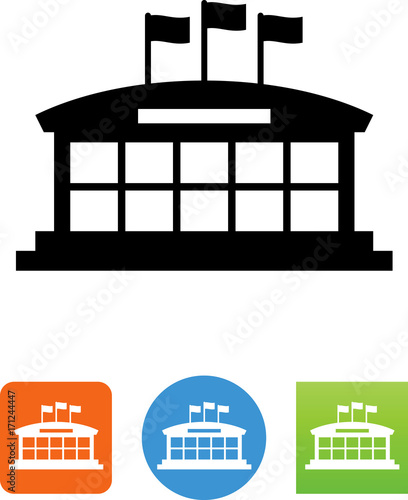 Event Center Icon - Illustration