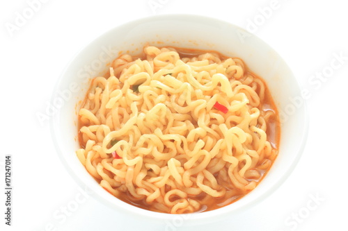 Spicy ramen noodles