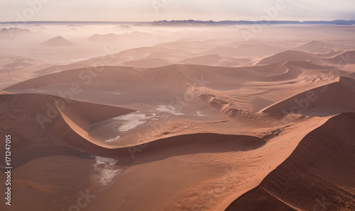 desert dunes  Sossusvlei  Namibia