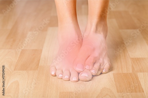 Foot swelling during pregnancy.