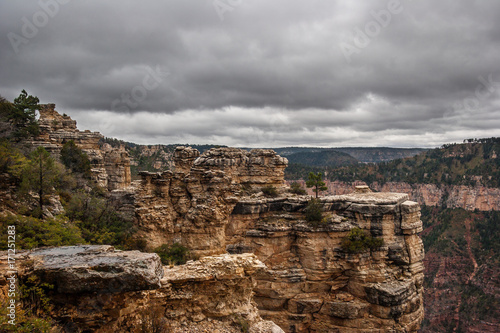 This is the magnificent Point Sublime viewpoint on the North Rim of the Grand Canyon.