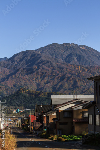 秋の南魚沼の風景