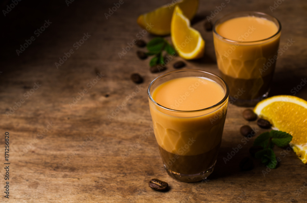 Creamy coffee liqueur Creamy coffee liqueur