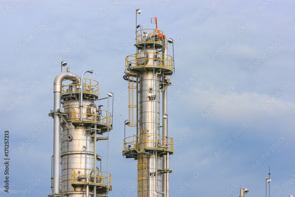 Oil Industry Refinery factory , Petroleum, petrochemical plant
