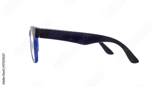 Glasses isolated on white background with clipping path.