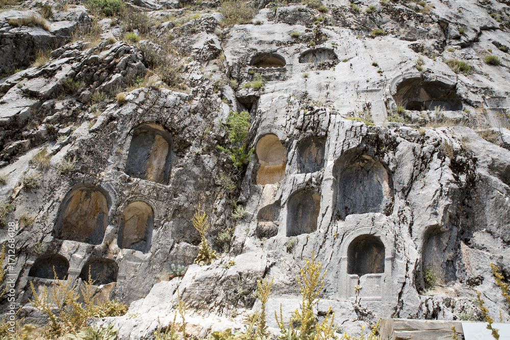 Lycian Tombs Of Caunos