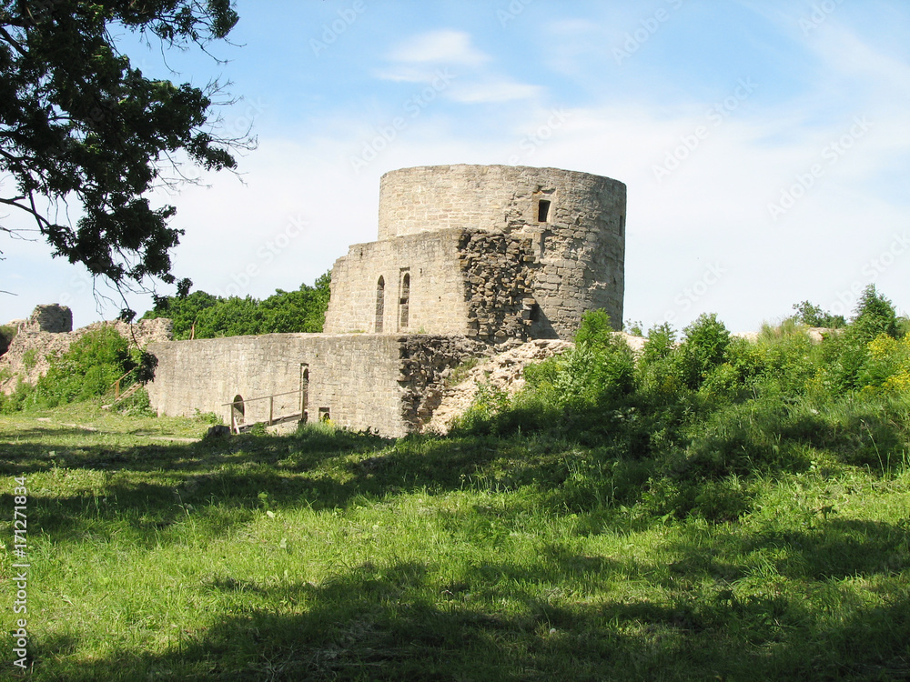 Koporje - an ancient fortress of the 15th century in the north of Russia. Koporje - an ancient fortress of the 15th century in the north of Russia.