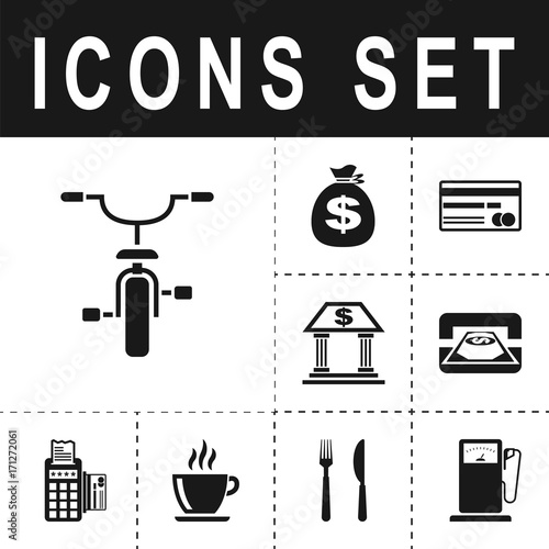 icon bicycle front