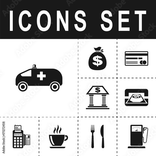 icon medical car