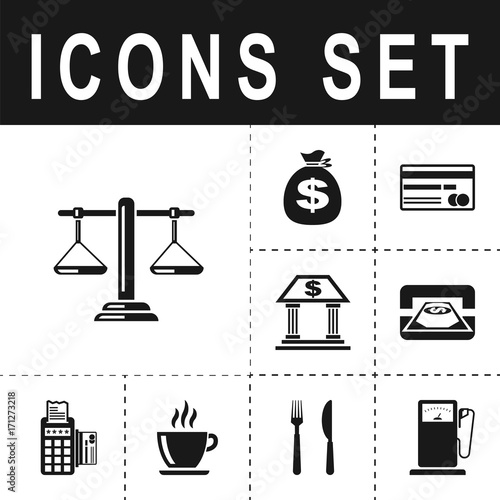 retro weight icon