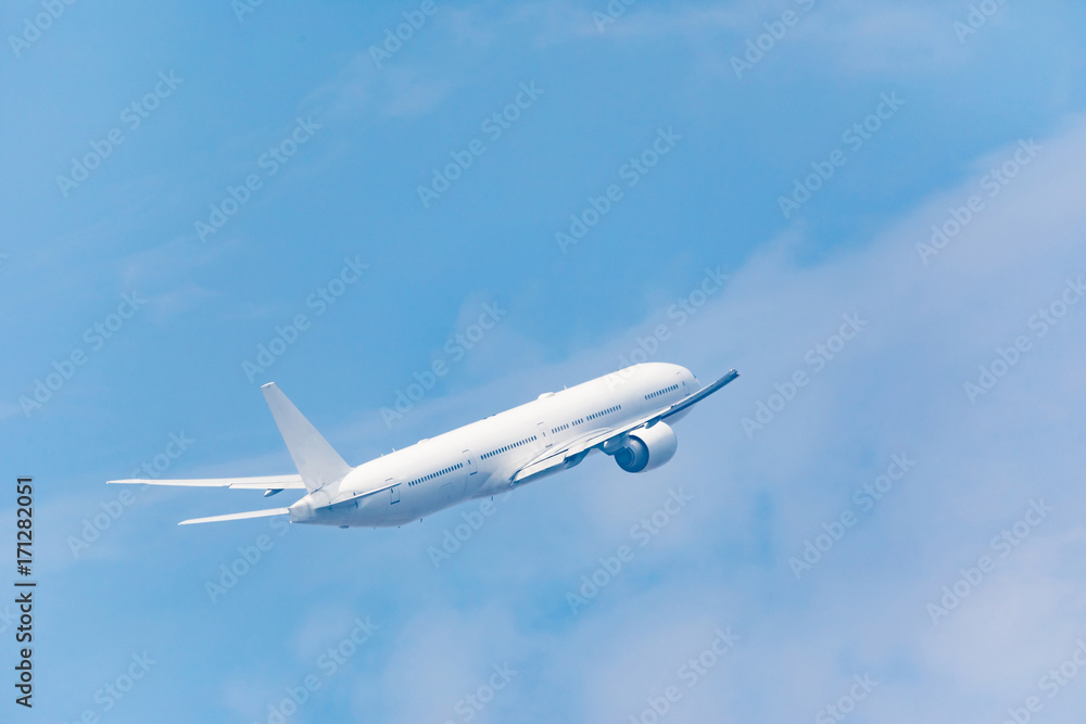 Obraz premium 飛行機、旅客機、旅、空港