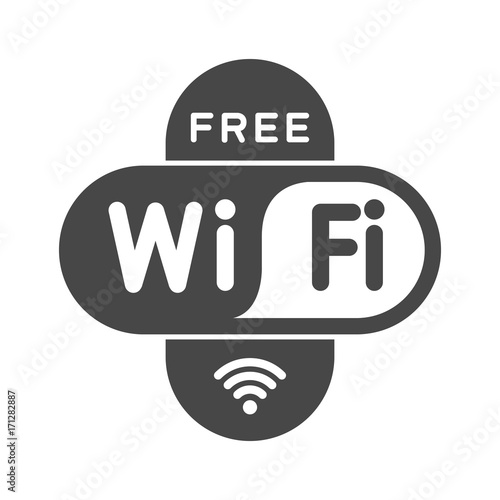 free wifi sign