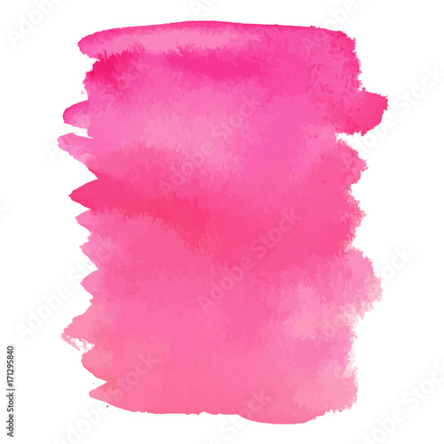 Pink wine watercolor gradient vector background.