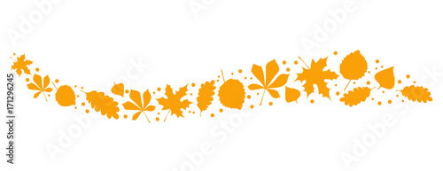 Herbstblätter Dekoration
