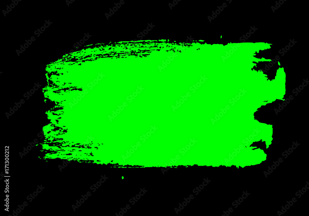 Obraz premium Green Grunge Vector Banner Design