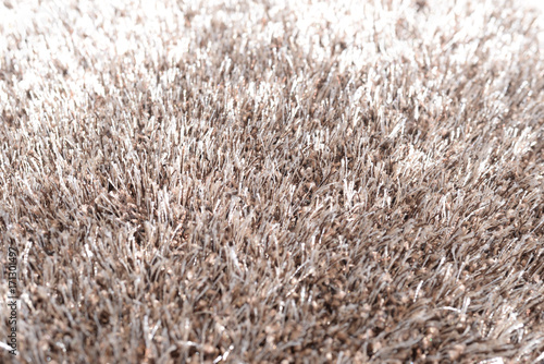 Carpet close up textured abstract copy space background. Detailed abstraction photo