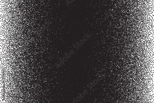 Vector Retro Style Dotwork Background. Abstract Dotted Stippling Engraving Texture