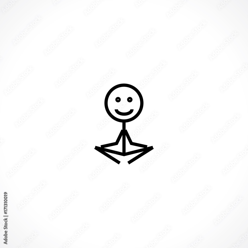 Lotus position Lotus position