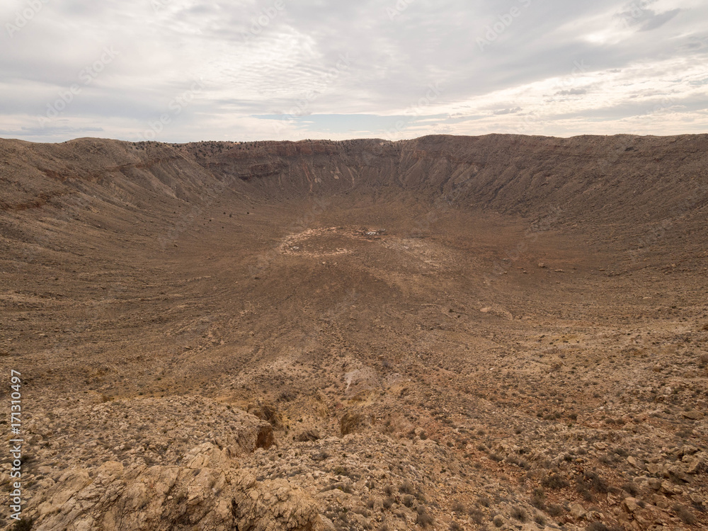 アリゾナ　隕石孔　バリンジャークレーター