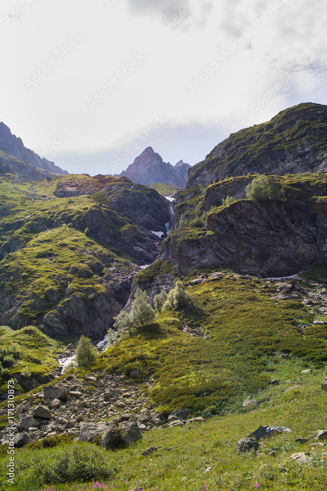 Fototapeta premium Mountains of the Caucasus