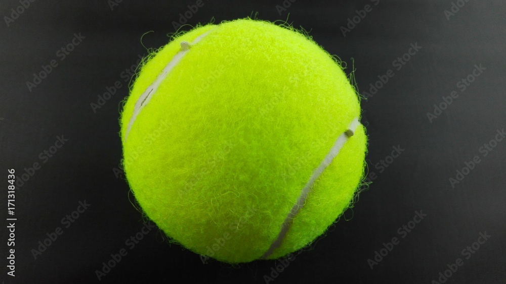 Tennisball Closeup