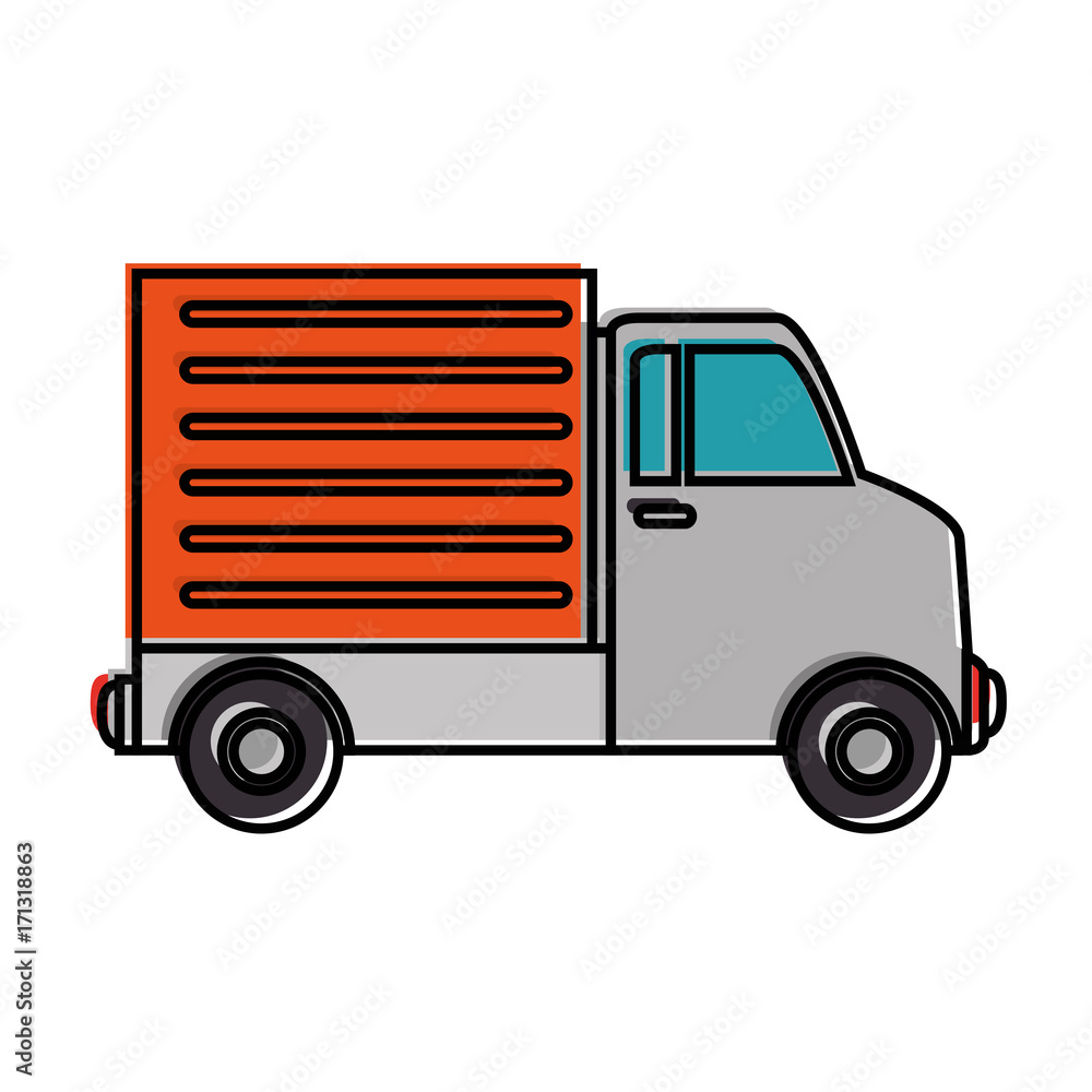 delivery truck isolated icon delivery truck isolated icon