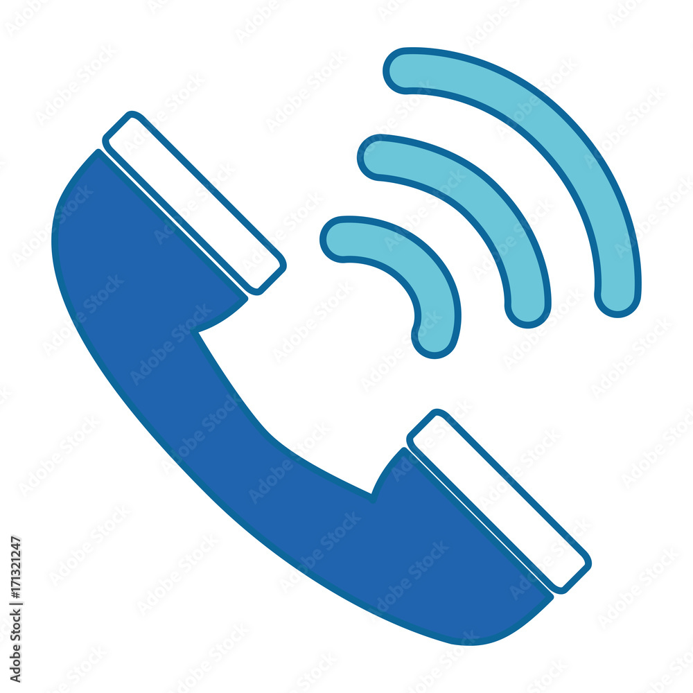 phone service isolated icon phone service isolated icon